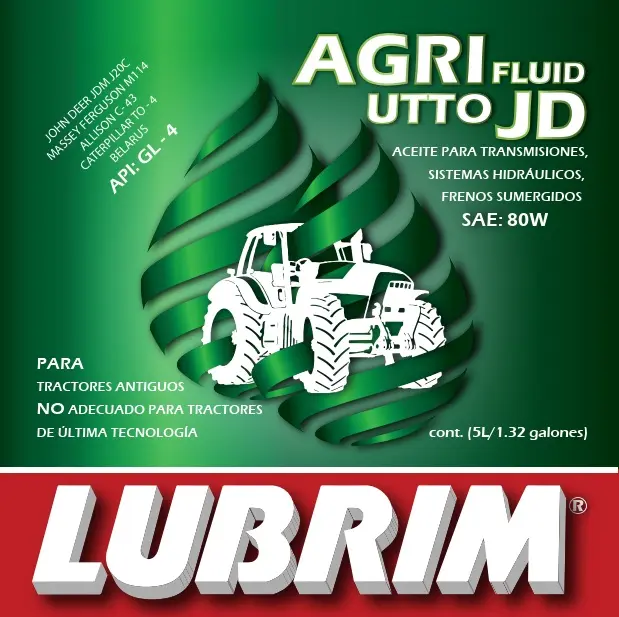  AGRI FLUID UTTO JD-20  80W  GL-4
