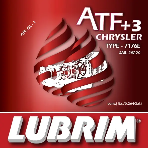 ATF+3 CHRYSLER TYPE 7176E