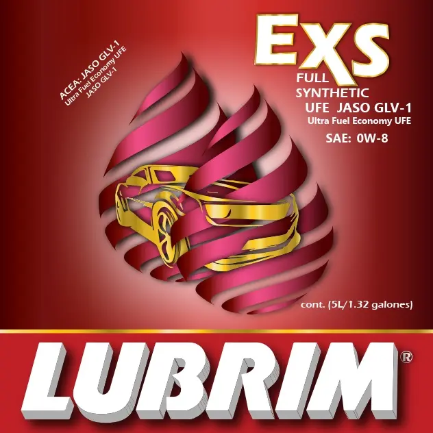 EXS UFE  JASO GLV-1-0W-8