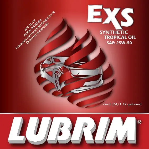 EXS SYNTHETIC TROPICAL OIL-25W-50