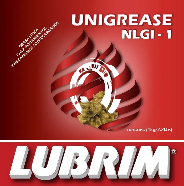 GRASA LITICA RODAMIENTOS UNIGREASE NLGI-1