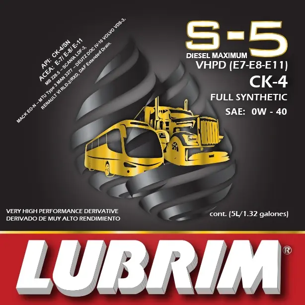 S-5 DIESEL MAXIMUM V.H.P.D. -0W-40