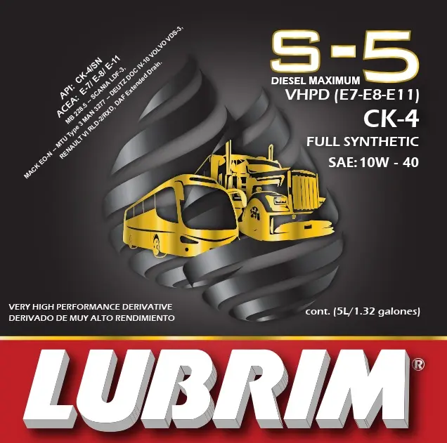 S-5 DIESEL MAXIMUM V.H.P.D. -10W-40