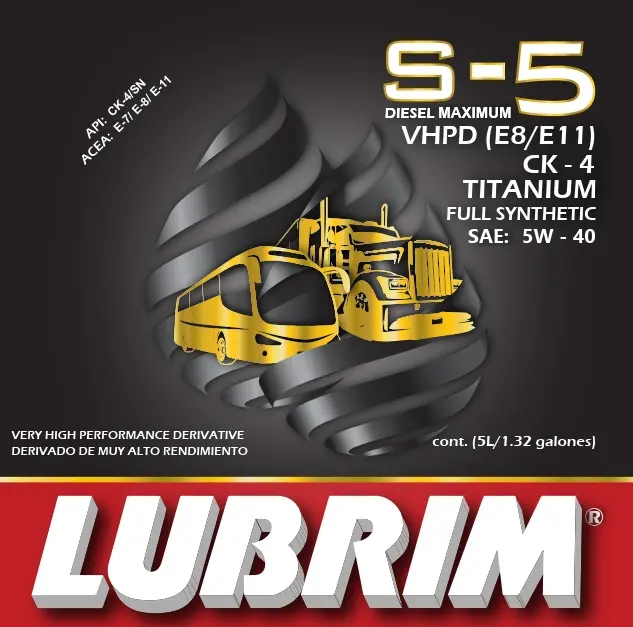 S-5 DIESEL MAXIMUM V.H.P.D. TITANIUM-5W-40
