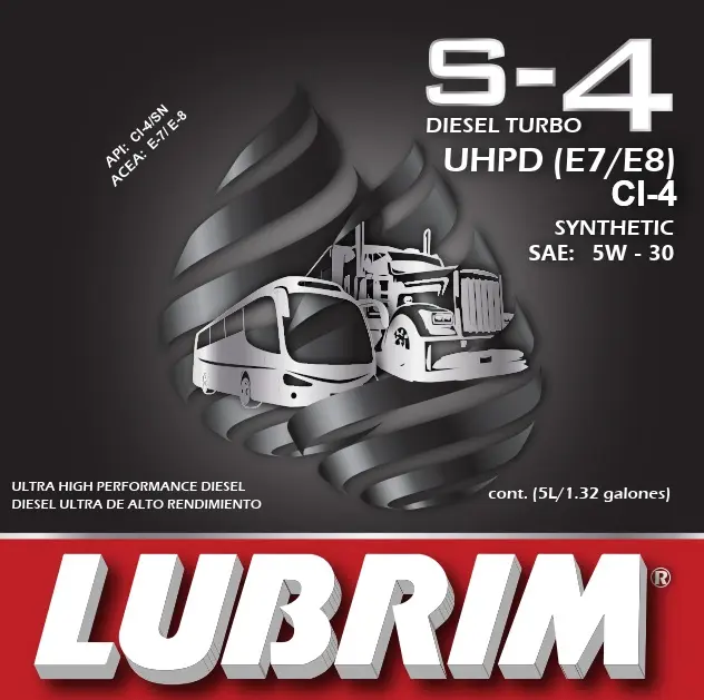 S-4 DIESEL TURBO U.H.P.D. -5W-30