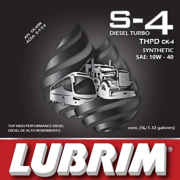 S-4 DIESEL TURBO  T.H.P.D. (CK-4)-10W-40