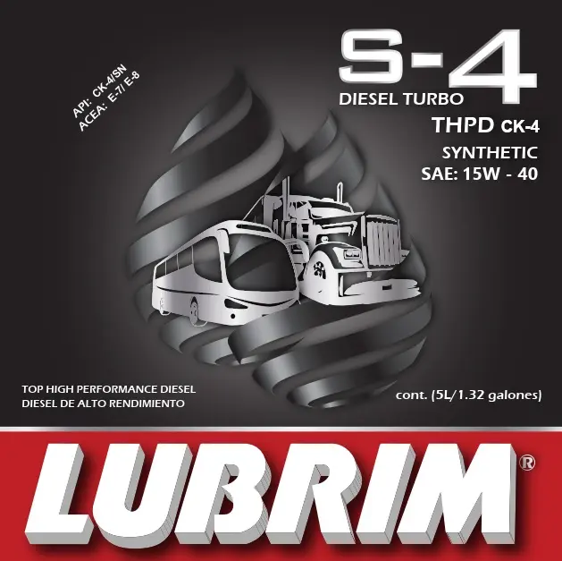S-4 DIESEL TURBO  T.H.P.D. (CK-4)-15W-40