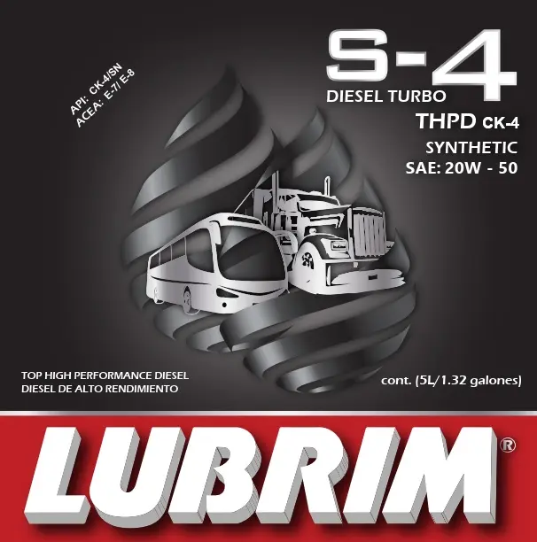 S-4 DIESEL TURBO  T.H.P.D. (CK-4)-20W-50